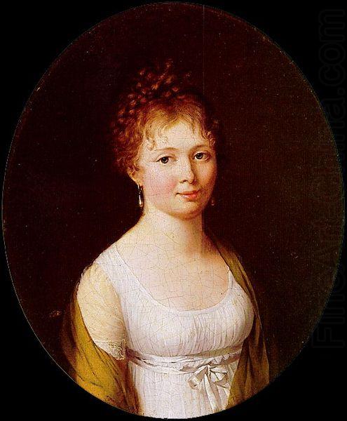 Portrait of Gabrielle Josephine du Pont, Louis Leopold  Boilly